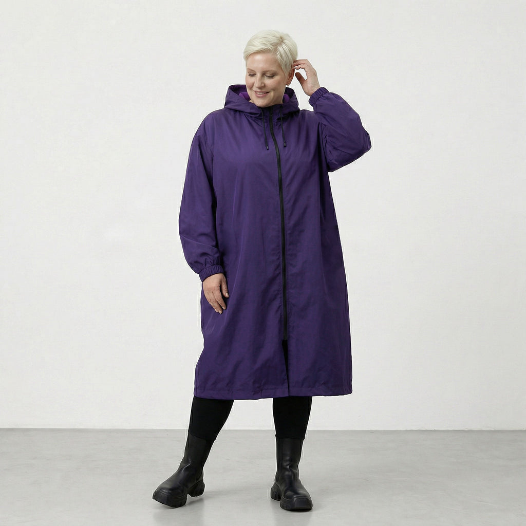 Manteau AKH Fashion 7102, violet