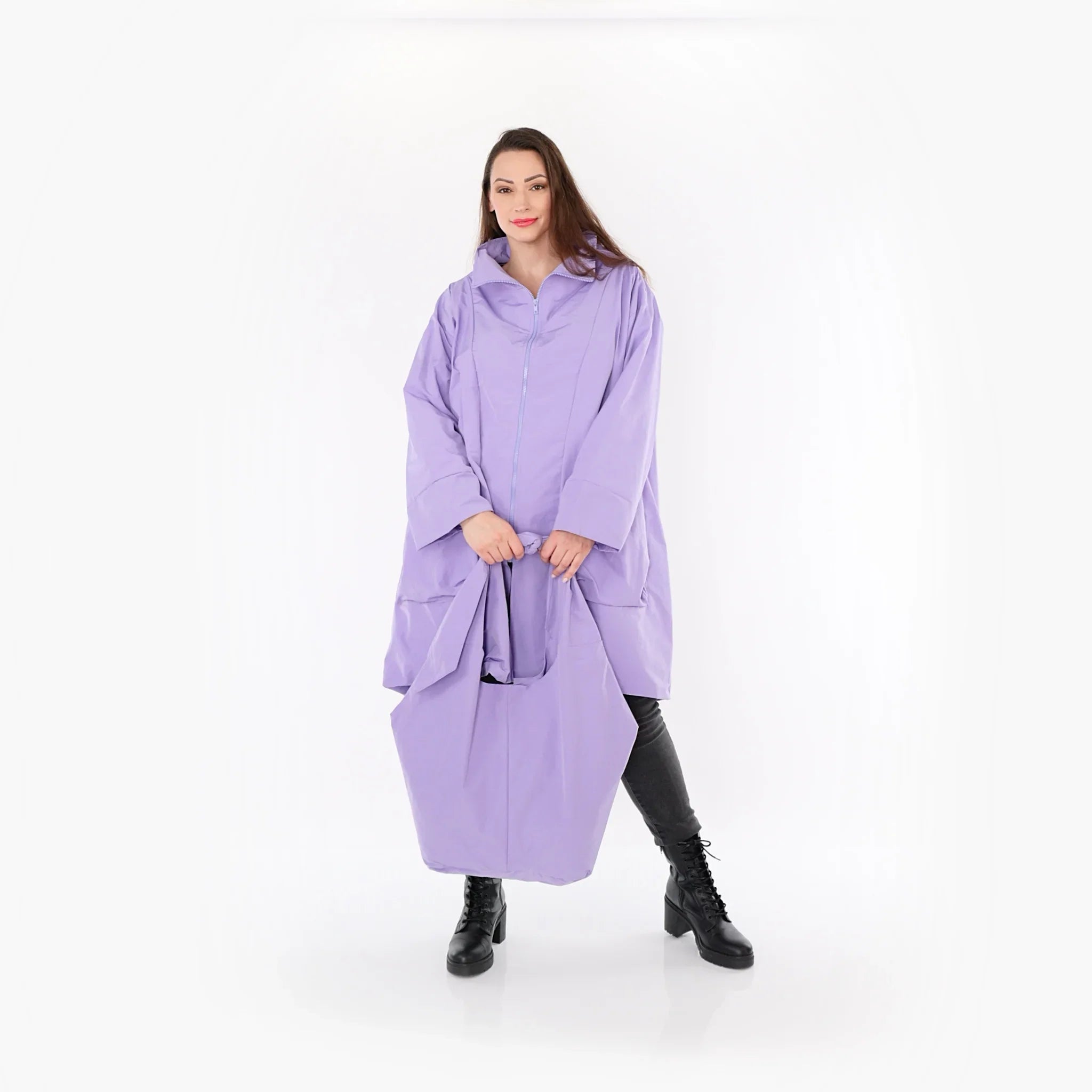 AKH Fashion 2276 Coat, Lilac