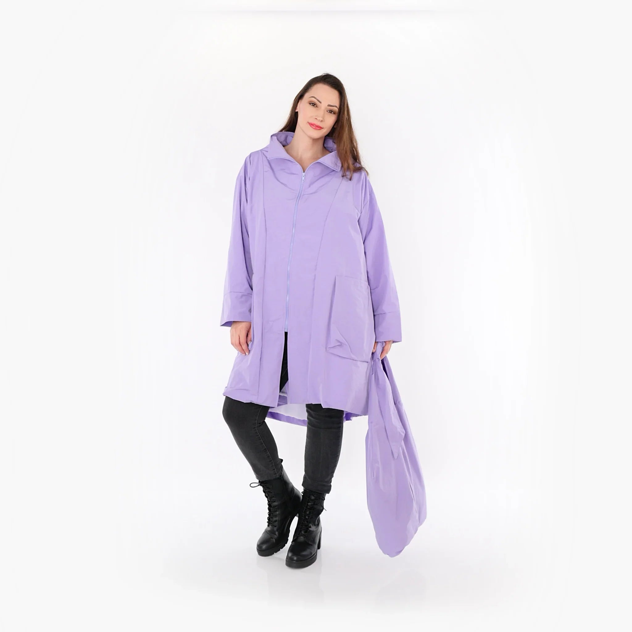 AKH Fashion 2276 Coat, Lilac