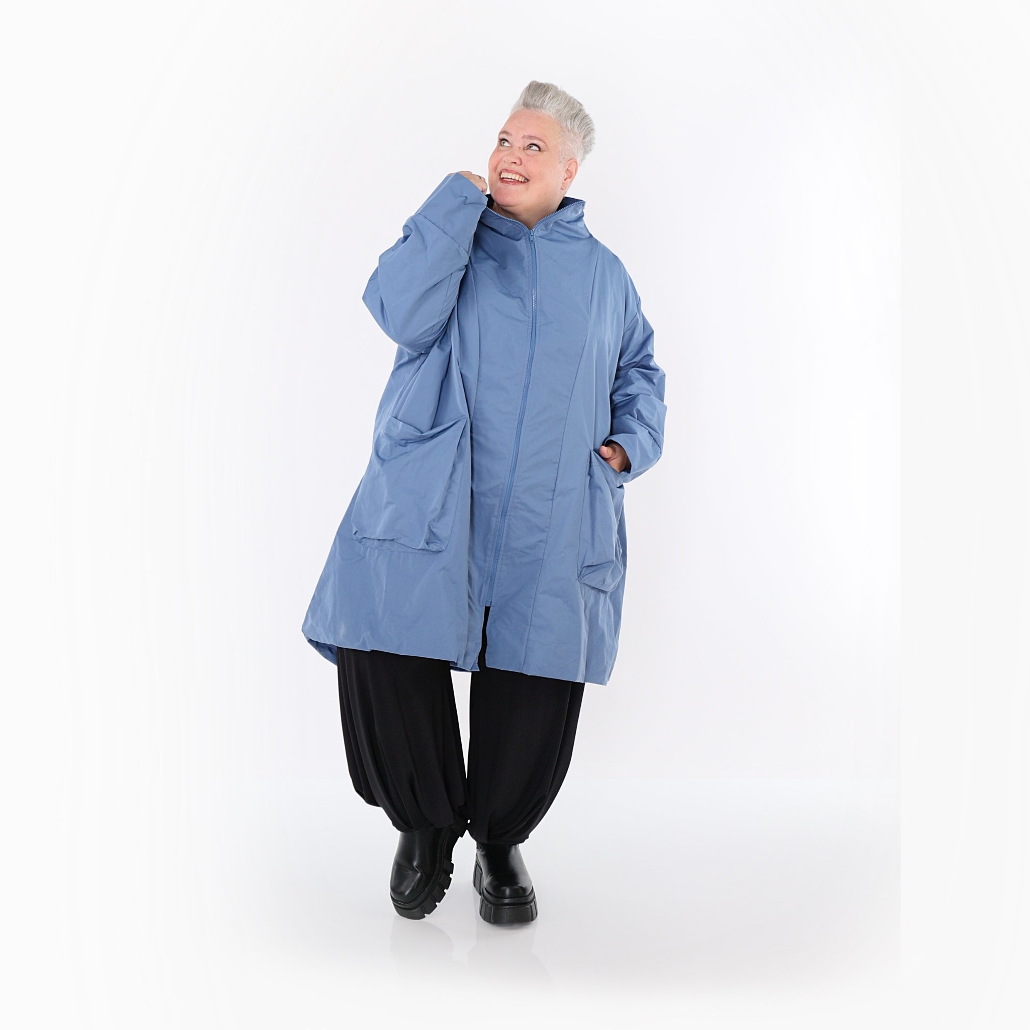 AKH Fashion · Mantel · LoveEcho · 2276 · Azurblau
