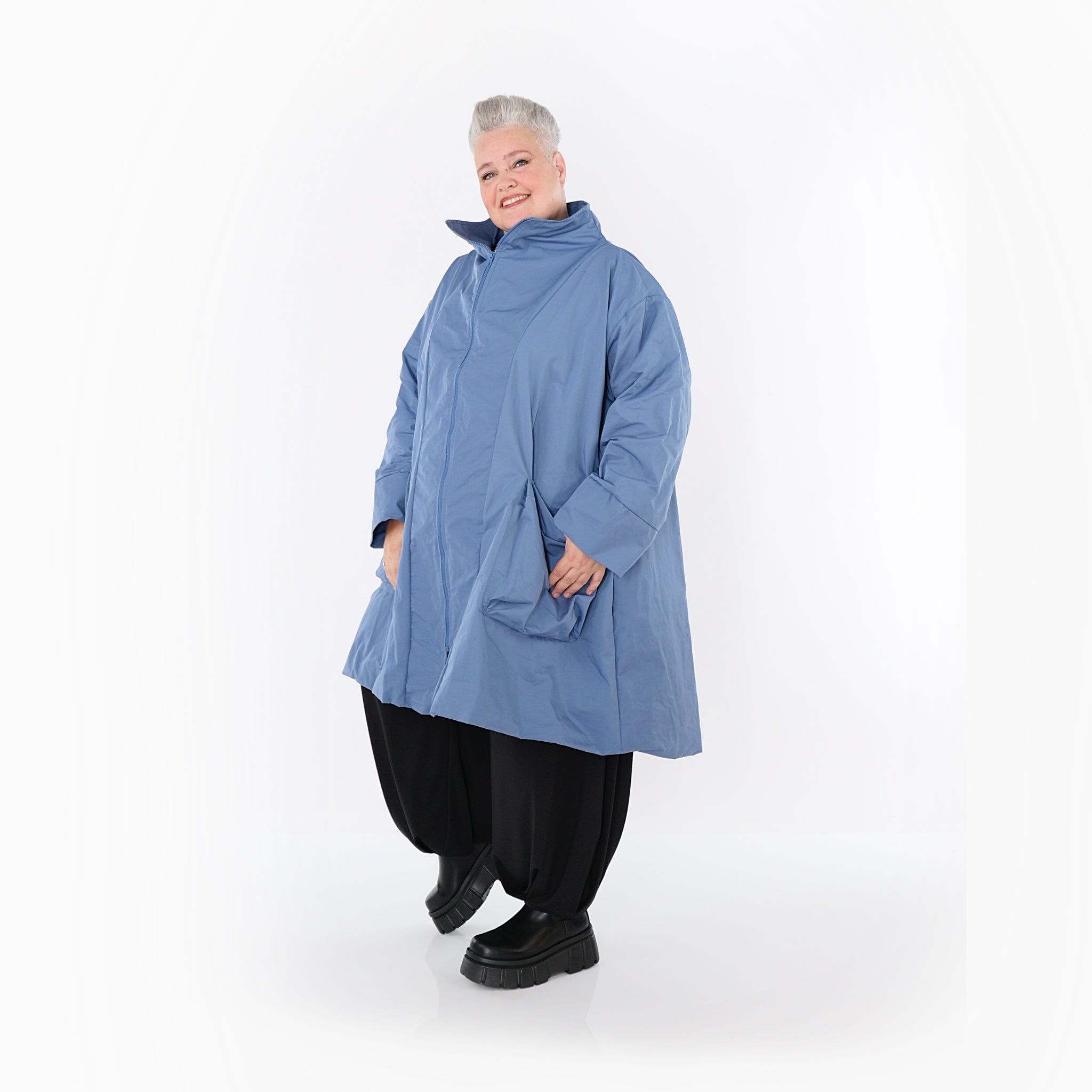 AKH Fashion · Mantel · LoveEcho · 2276 · Azurblau
