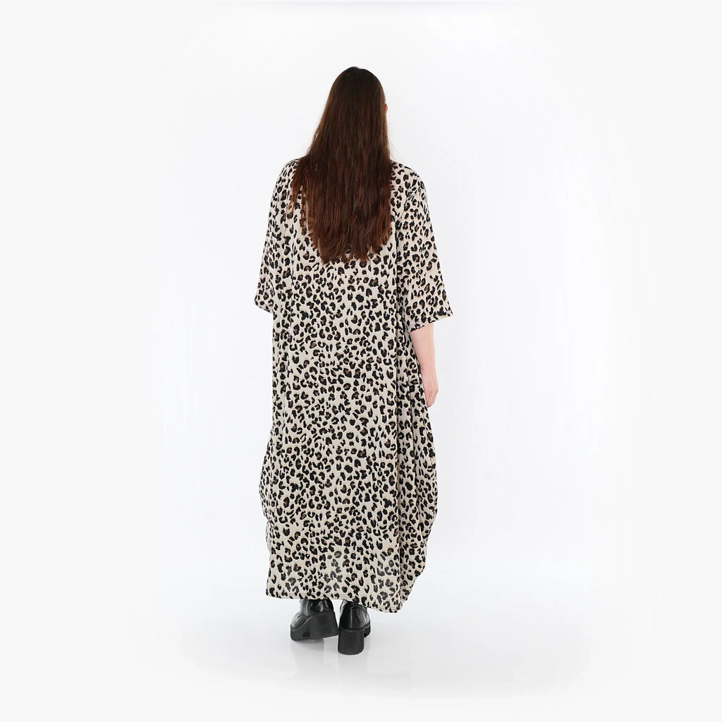 AKH Fashion · Kleid · Kitty · 1926 · Beige/Schwarz/Cognac