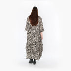 AKH Fashion · Kleid · Kitty · 1926 · Beige/Schwarz/Cognac