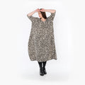 AKH Fashion · Kleid · Kitty · 1926 · Beige/Schwarz/Cognac