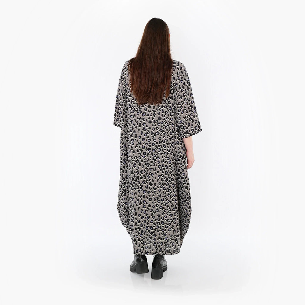 AKH Fashion · Kleid · Kitty · 1926 · Grau/Schwarz/Blau