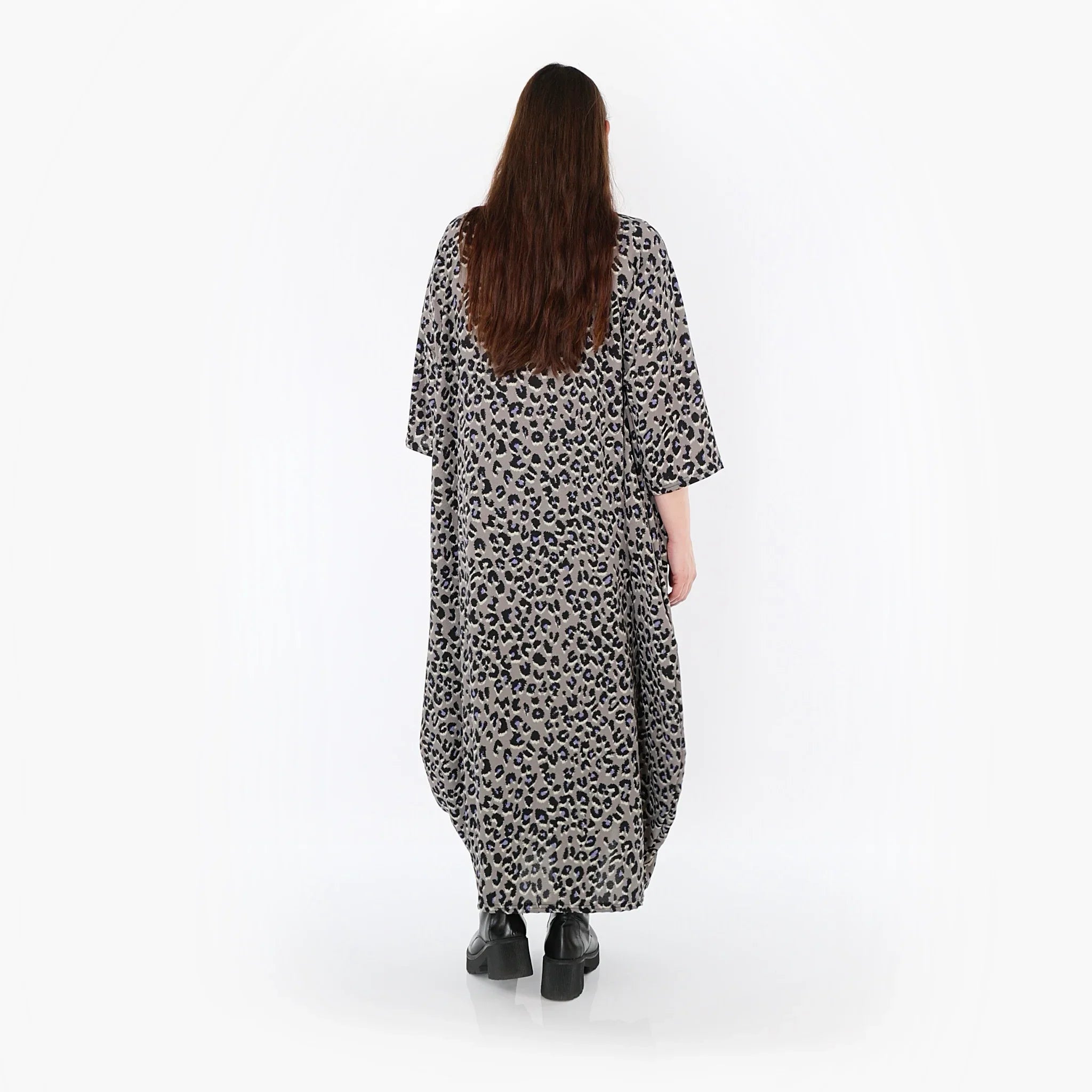 AKH Fashion · Kleid · Kitty · 1926 · Grau/Schwarz/Blau
