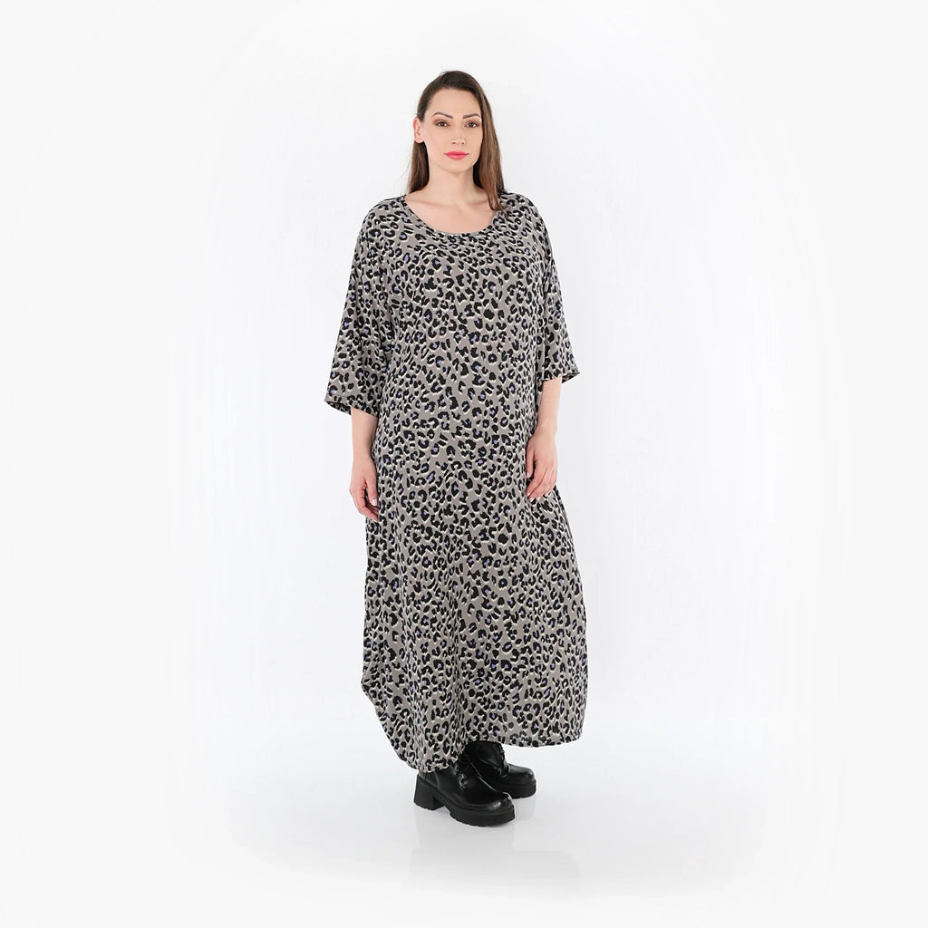 AKH Fashion · Kleid · Kitty · 1926 · Grau/Schwarz/Blau
