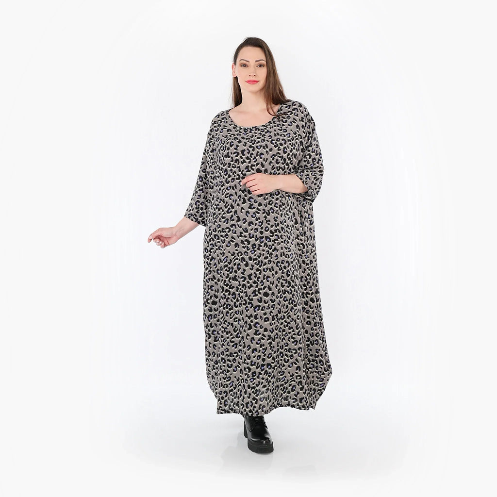 AKH Fashion · Kleid · Kitty · 1926 · Grau/Schwarz/Blau