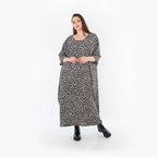 AKH Fashion · Kleid · Kitty · 1926 · Grau/Schwarz/Blau