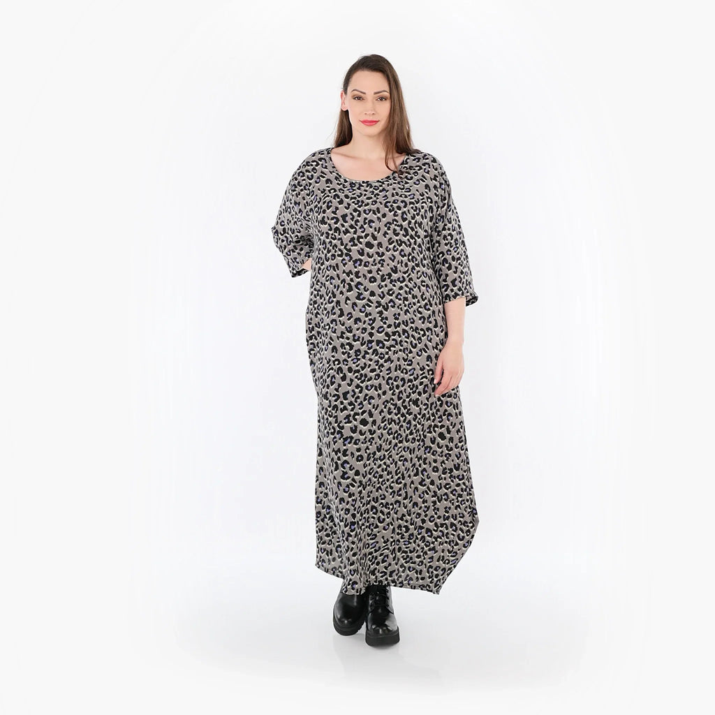 AKH Fashion · Kleid · Kitty · 1926 · Grau/Schwarz/Blau