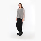Chemise ample AKH Fashion 6721, grise