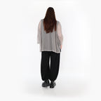 Chemise ample AKH Fashion 6721, grise