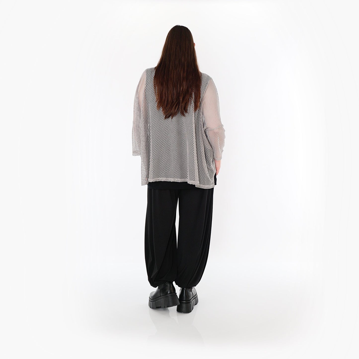 AKH Fashion 6721 Big Shirt, Grau