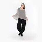 Chemise ample AKH Fashion 6721, grise