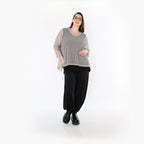 Chemise ample AKH Fashion 6721, grise