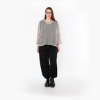 Chemise ample AKH Fashion 6721, grise