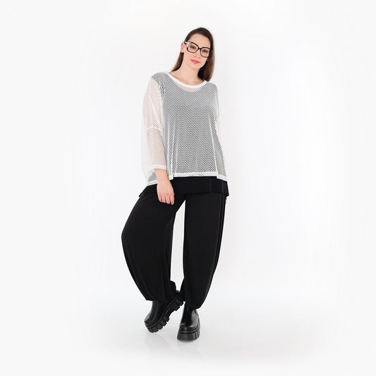 AKH Fashion 6721 Big Shirt, Weiß