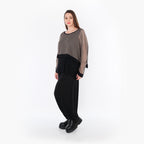 AKH Fashion 7011 Throw, Taupe-Black