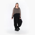 AKH Fashion 7011 Throw, Taupe-Black