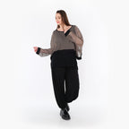 AKH Fashion 7011 Throw, Taupe-Black