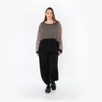 AKH Fashion 7011 Throw, Taupe-Black
