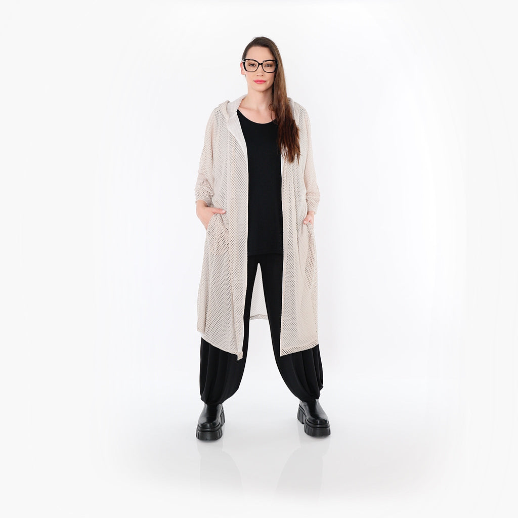 AKH Fashion 7068 Cardigan, Beige