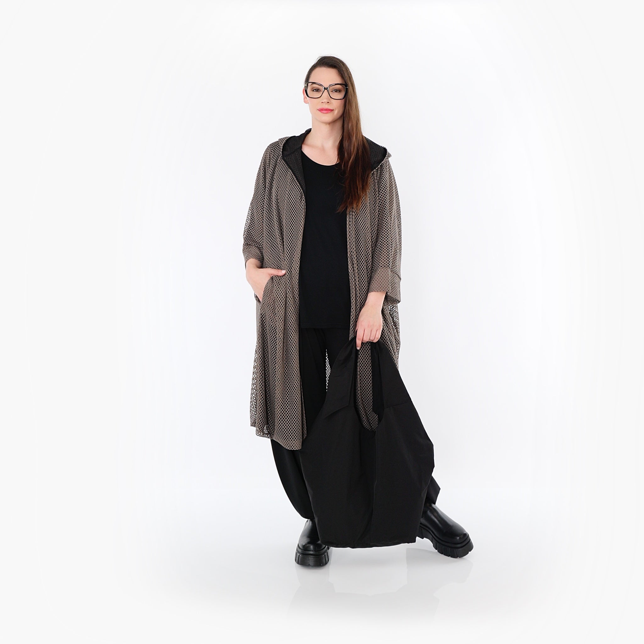AKH Fashion Cardigan 7068 Marie, Taupe