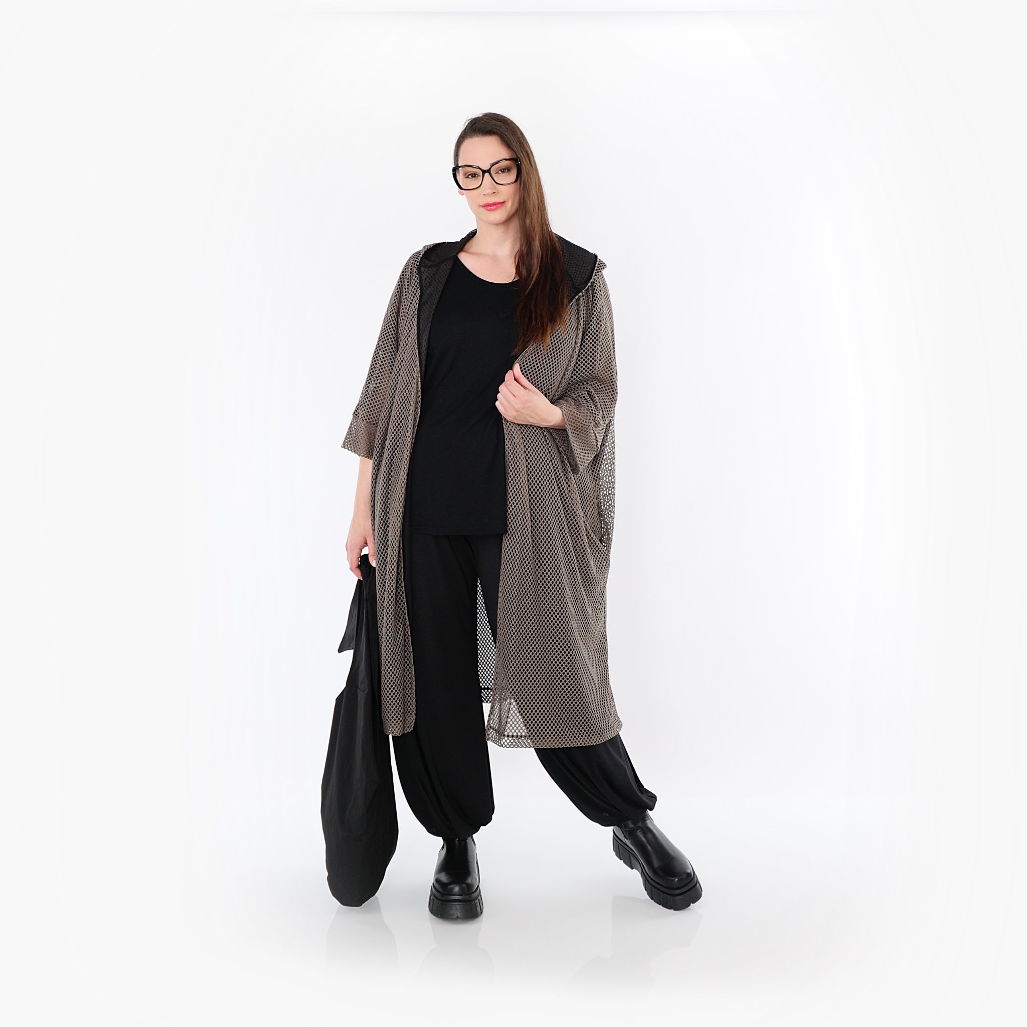 AKH Fashion Cardigan 7068 Marie, Taupe