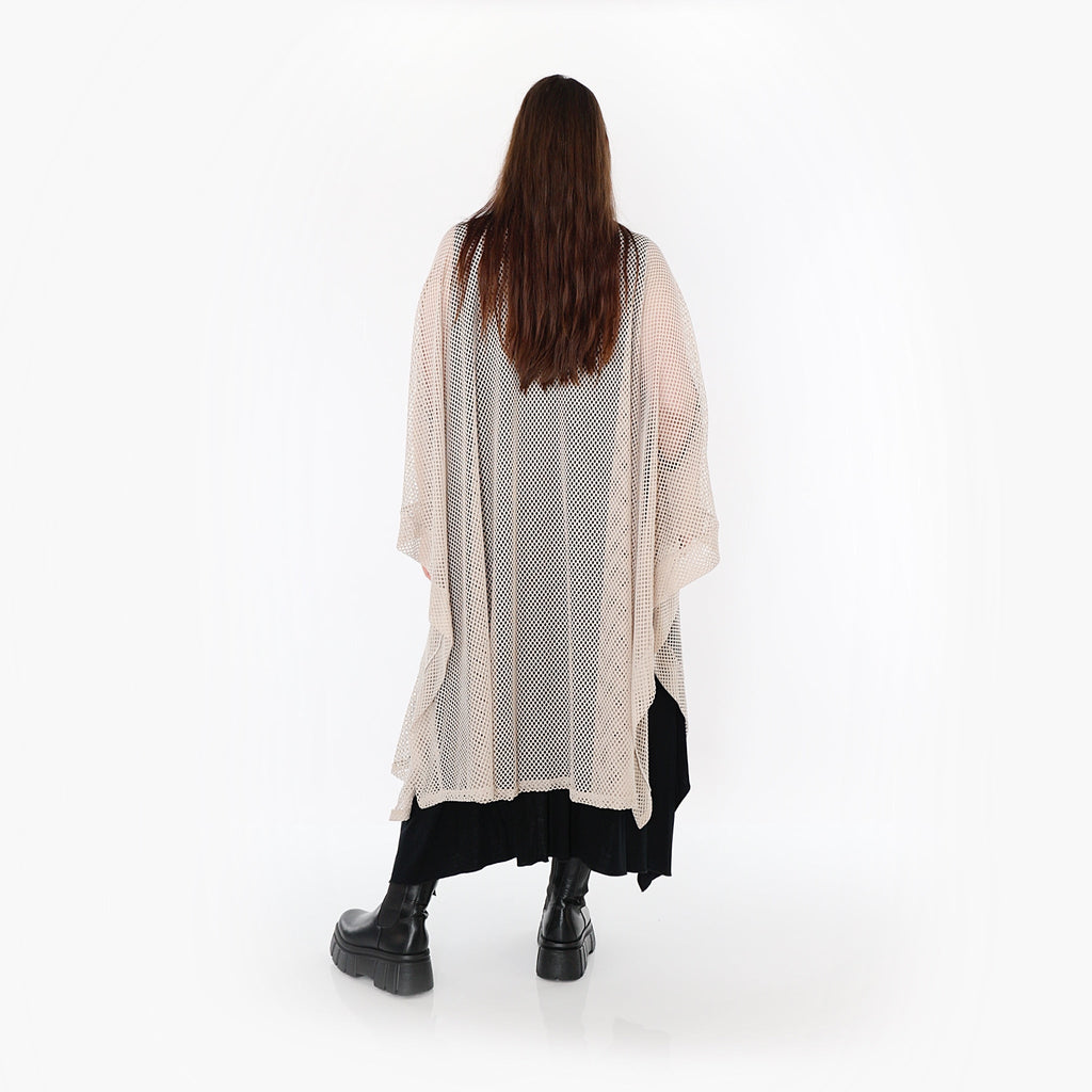 AKH Fashion · Überwurf · Marie · 7100 · Beige/Schwarz
