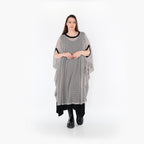 AKH Fashion · Überwurf · Marie · 7100 · Grau/Schwarz