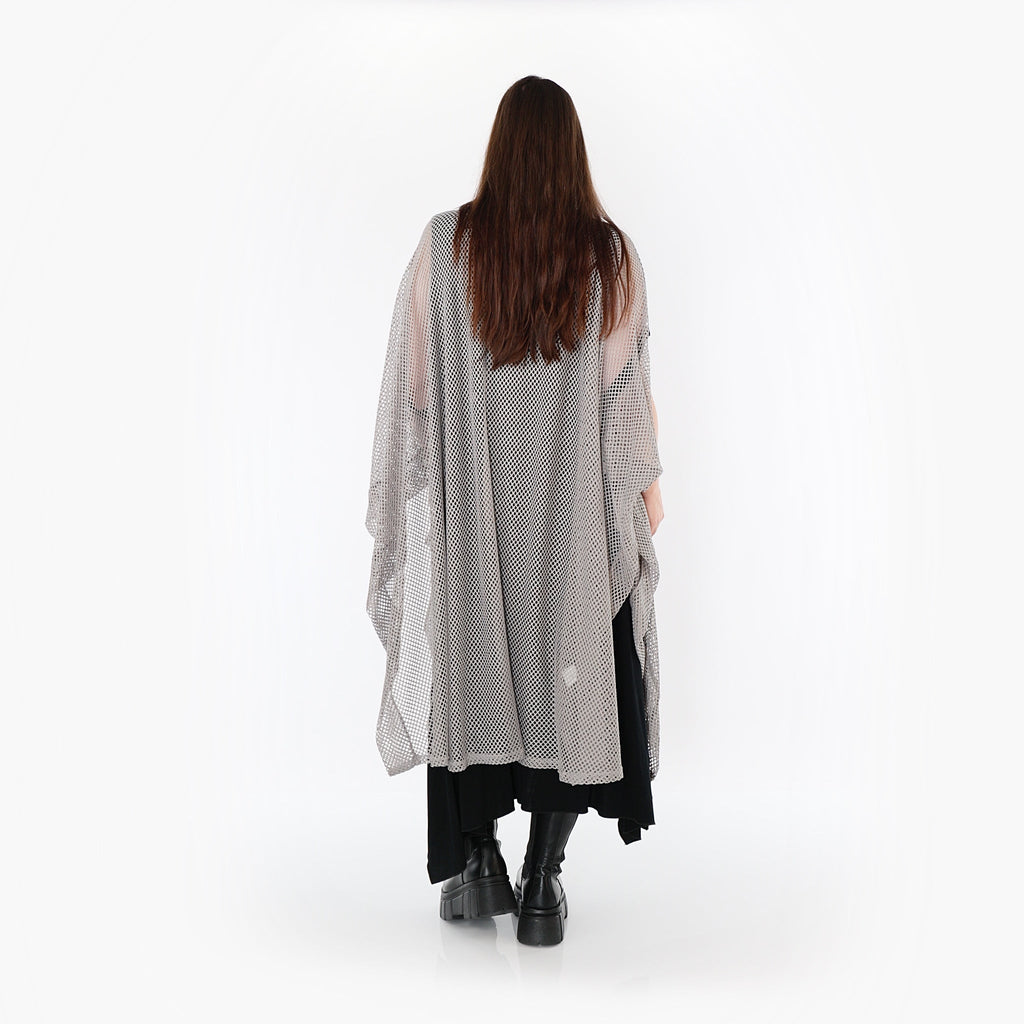 AKH Fashion · Überwurf · Marie · 7100 · Grau/Schwarz