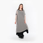 AKH Fashion · Überwurf · Marie · 7100 · Grau/Schwarz