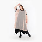 AKH Fashion · Überwurf · Marie · 7100 · Mauve/Schwarz