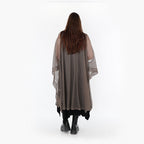 Jeté AKH Fashion 7100, taupe-noir