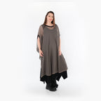 Jeté AKH Fashion 7100, taupe-noir