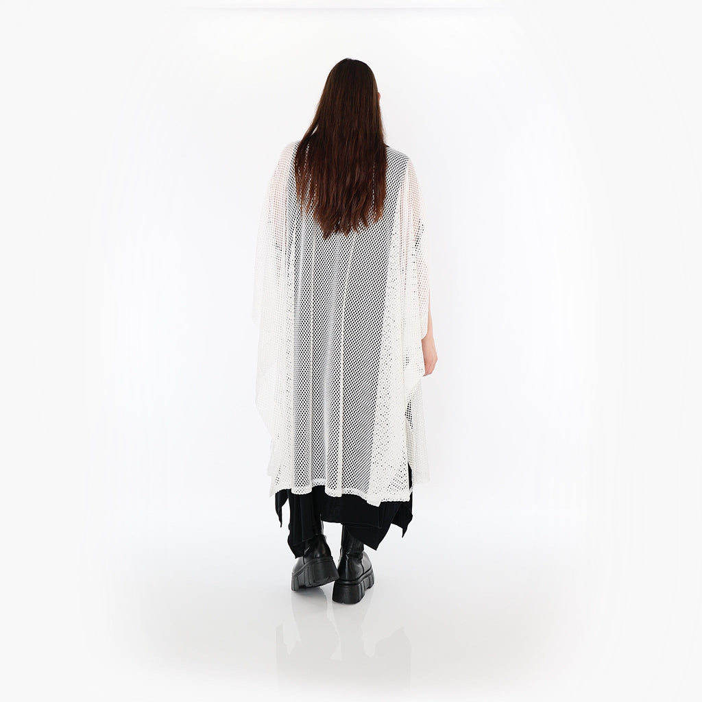 AKH Fashion · Überwurf · Marie · 7100 · Weiß/Schwarz