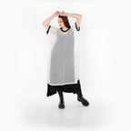 AKH Fashion · Überwurf · Marie · 7100 · Weiß/Schwarz
