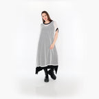 AKH Fashion · Überwurf · Marie · 7100 · Weiß/Schwarz