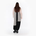 Chemisier AKH Fashion 7101, beige-noir