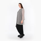 AKH Fashion · Bluse · Marie · 7101 · Grau/Schwarz