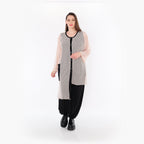 AKH Fashion Blouse 7101 Marie, Mauve/Black