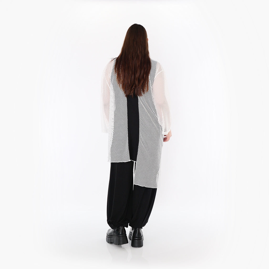 AKH Fashion · Bluse · Marie · 7101 · Weiß/Schwarz