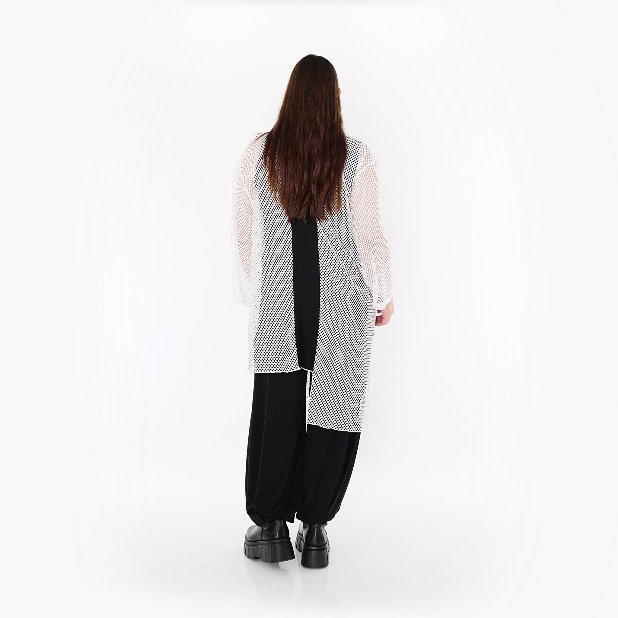 AKH Fashion · Bluse · Marie · 7101 · Weiß/Schwarz