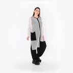 AKH Fashion · Bluse · Marie · 7101 · Weiß/Schwarz