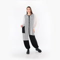 AKH Fashion · Bluse · Marie · 7101 · Weiß/Schwarz