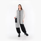 AKH Fashion · Bluse · Marie · 7101 · Weiß/Schwarz