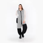 AKH Fashion · Bluse · Marie · 7101 · Weiß/Schwarz