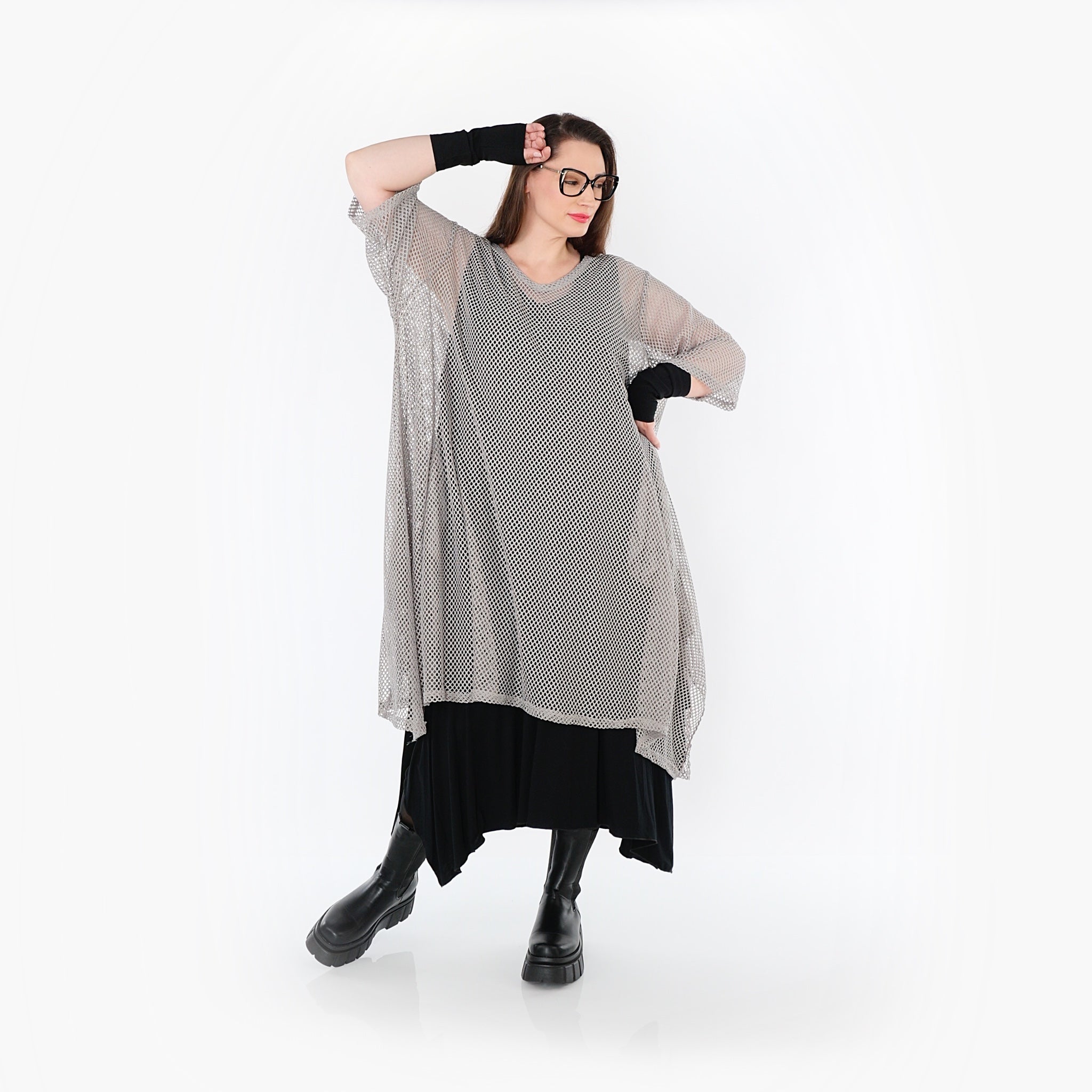 AKH Fashion · Shirt · Marie · 7108 · Grau