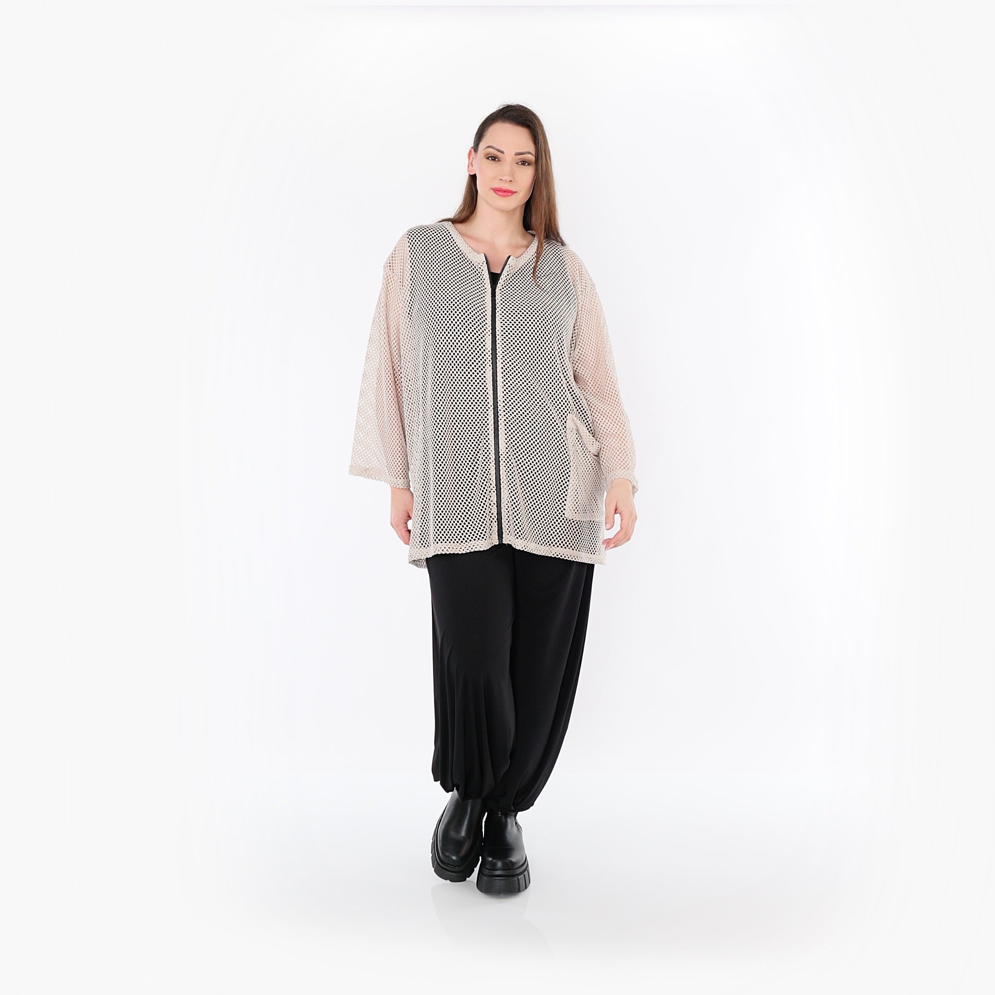 Veste AKH Fashion 7109, beige