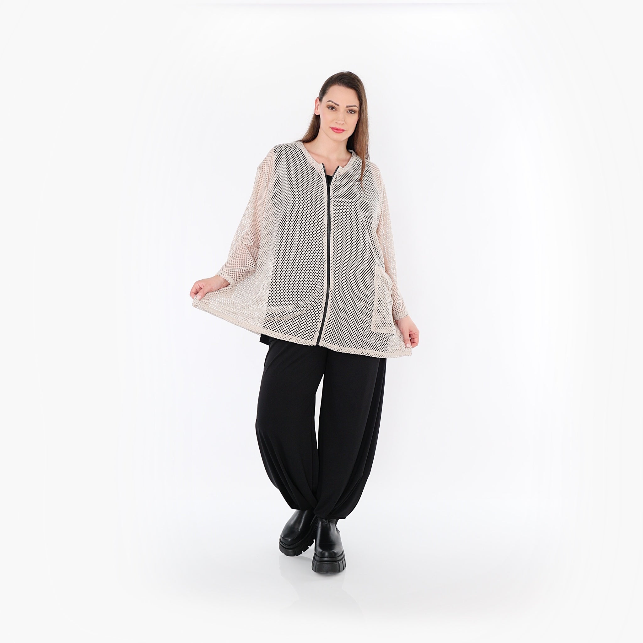 Veste AKH Fashion 7109, beige